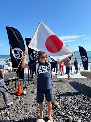 2025 ISA WORLD SUP & PADDLE BOARD CHAMPIONSHIPで1年生の福田カポノ